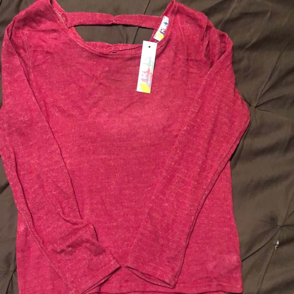 Brand new with tags light weight knit girls top